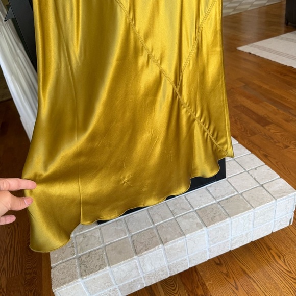 ATM Anthony Thomas Melillo Silk A Line Skirt Worn on TV Small - Picture 2 of 5